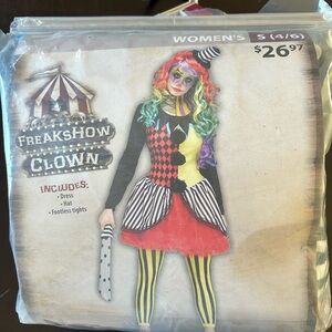 Freakshow Clown Costume